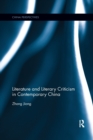 Image for Literature and Literary Criticism in Contemporary China