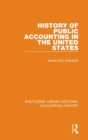 Image for History of Public Accounting in the United States