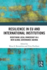 Image for Resilience in EU and International Institutions