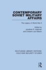 Image for Contemporary Soviet Military Affairs
