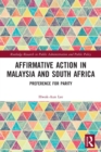 Image for Affirmative action in Malaysia and South Africa  : preference for parity