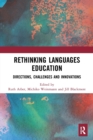 Image for Rethinking languages education  : directions, challenges and innovations