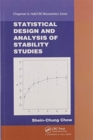 Image for Statistical design and analysis of stability studies