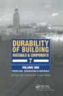 Image for Durability of Building Materials &amp; Components 7 vol.1