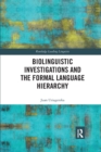 Image for Biolinguistic Investigations and the Formal Language Hierarchy