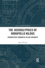 Image for The Hieroglyphics of Horapollo Nilous