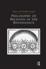 Image for Philosophy of religion in the Renaissance