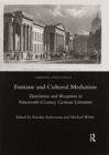 Image for Fontane and Cultural Mediation : Translation and Reception in Nineteenth-Century German Literature