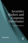 Image for Securities Markets and Corporate Governance