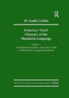 Image for Francisco Varo&#39;s Glossary of the Mandarin Language