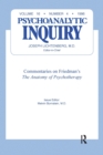 Image for Commentaries : Psychoanalytic Inquiry, 16.4