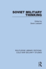 Image for Soviet Military Thinking