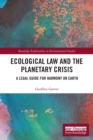 Image for Ecological Law and the Planetary Crisis