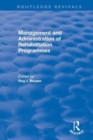 Image for Management and Administration of Rehabilitation Programmes