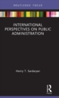 Image for International Perspectives on Public Administration
