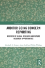 Image for Auditor Going Concern Reporting