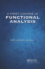 Image for A first course in functional analysis
