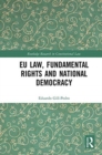 Image for EU Law, Fundamental Rights and National Democracy
