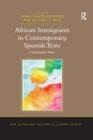 Image for African immigrants in contemporary Spanish texts  : crossing the strait