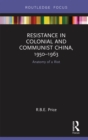 Image for Resistance in Colonial and Communist China, 1950-1963