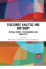 Image for Discourse Analysis and Austerity