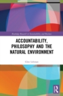 Image for Accountability, philosophy and the natural environment