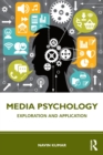 Image for Media psychology  : exploration and application