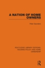 Image for A nation of home owners