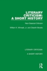 Image for Literary Criticism: A Short History