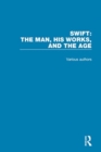 Image for Swift: The Man, his Works, and the Age