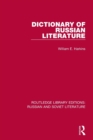 Image for Dictionary of Russian Literature