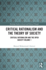 Image for Critical Rationalism and the Theory of Society