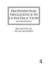Image for Professional Negligence in Construction