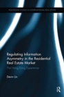 Image for Regulating Information Asymmetry in the Residential Real Estate Market