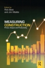 Image for Measuring construction  : prices, output and productivity