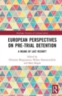 Image for European Perspectives on Pre-Trial Detention