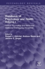 Image for Handbook of Psychology and Health, Volume I