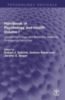 Image for Handbook of Psychology and Health, Volume I