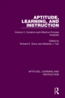 Image for Aptitude, Learning, and Instruction