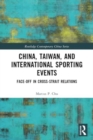 Image for China, Taiwan, and international sporting events  : face-off in cross-strait relations