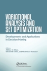 Image for Variational Analysis and Set Optimization