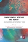 Image for Dimensions of Heritage and Memory