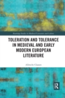 Image for Toleration and Tolerance in Medieval European Literature