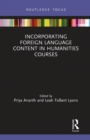 Image for Incorporating foreign language content in humanities courses