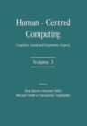 Image for Human centred computing  : cognitive, social and ergonomic aspects