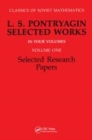 Image for L.S. Pontryagin  : selected worksVolume 1,: Selected research papers
