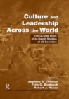 Image for Culture and Leadership Across the World : The GLOBE Book of In-Depth Studies of 25 Societies