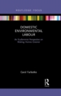 Image for Domestic environmental labour  : an eco-feminist perspective on making homes greener