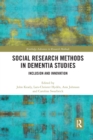 Image for Social Research Methods in Dementia Studies