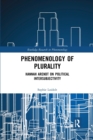 Image for Phenomenology of Plurality